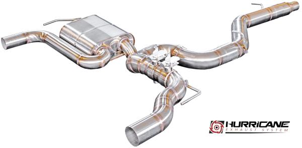 Hurricane Exhaust 3.5" ECE Klappenanlage für Cupra Formentor 310PS AWD OPF Hurricane Exhaust 3.5" ECE Klappenanlage für Cupra Formentor 310PS AWD OPF